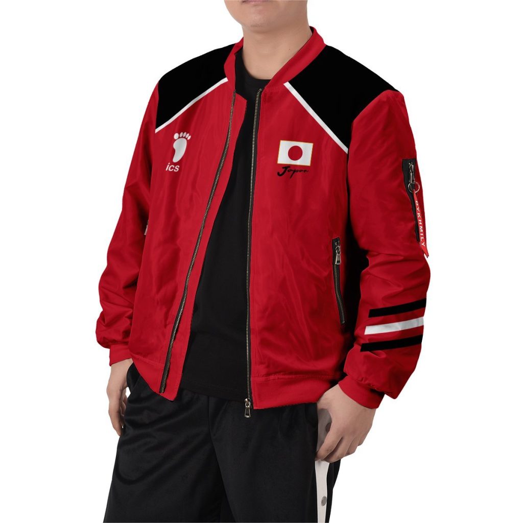 personalized haikyuu national team bomber jacket 718044 - Anime Jacket Shop