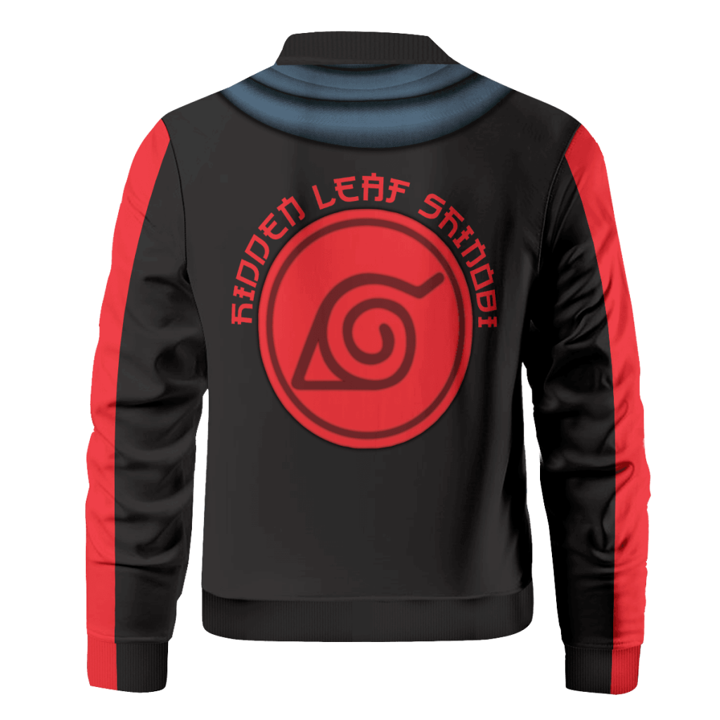 personalized hidden leaf shinobi bomber jacket 402017 - Anime Jacket Shop