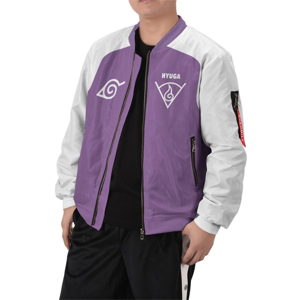 personalized hyuga clan bomber jacket 528588 - Anime Jacket Shop