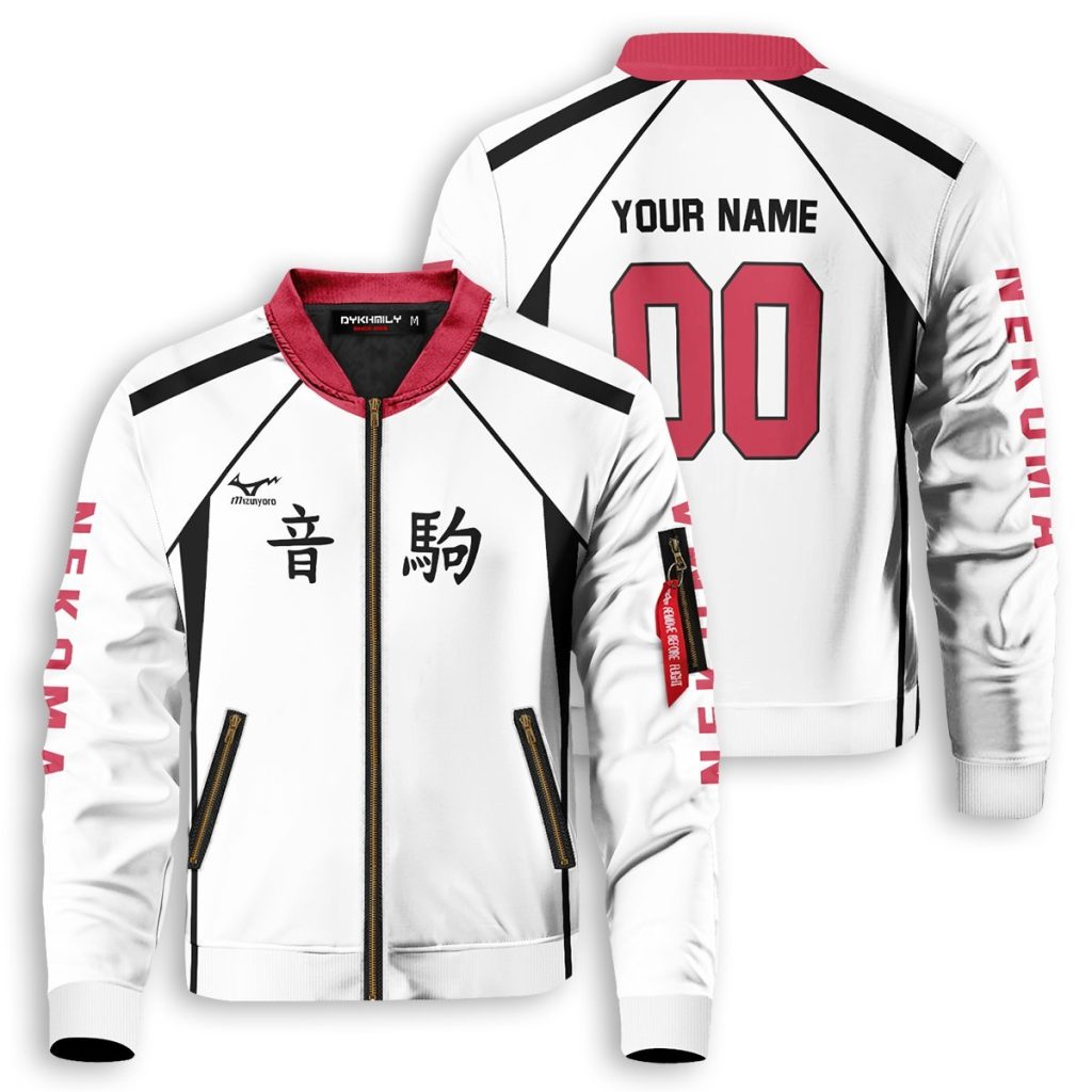 personalized nekoma libero bomber jacket 390161 - Anime Jacket Shop