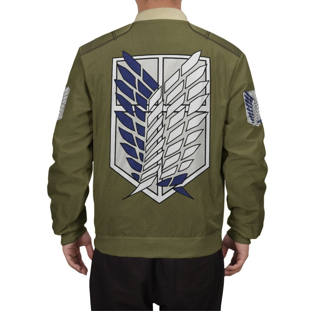 personalized new survey corps uniform bomber jacket 975555 - Anime Jacket Shop