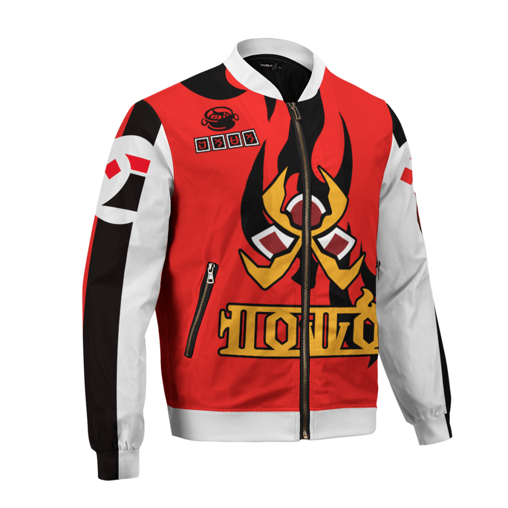 personalized pokemon fire uniform bomber jacket 800045 - Anime Jacket Shop