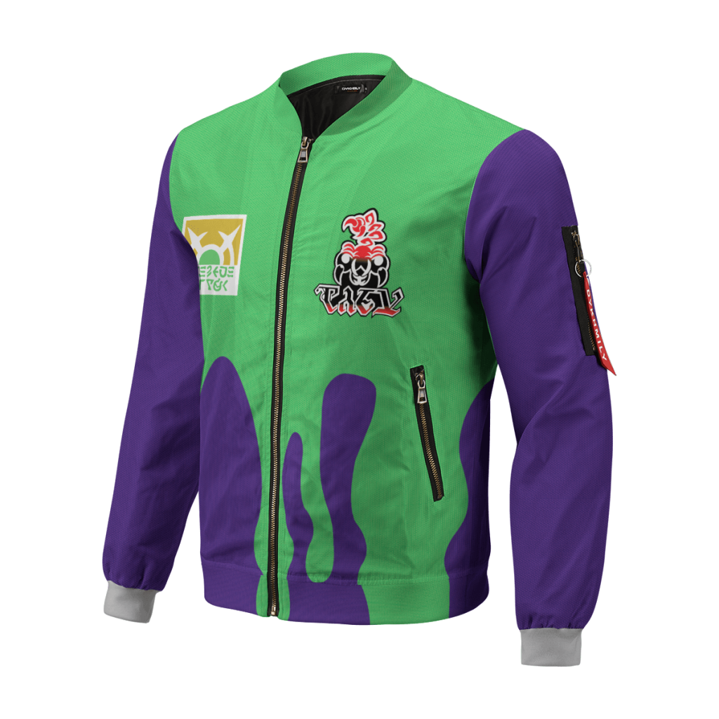 personalized pokemon poison uniform bomber jacket 741240 - Anime Jacket Shop