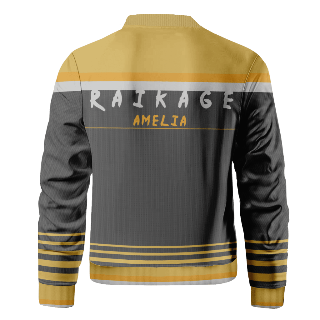 personalized raikage bomber jacket 729105 - Anime Jacket Shop