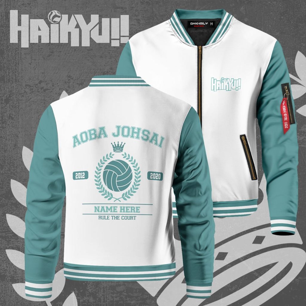 personalized seijoh rule the court bomber jacket 663204 - Anime Jacket Shop