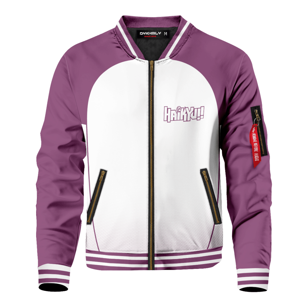 personalized shiratorizawa intense force bomber jacket 563610 - Anime Jacket Shop