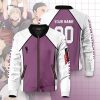 personalized shiratorizawa libero bomber jacket 406766 - Anime Jacket Shop