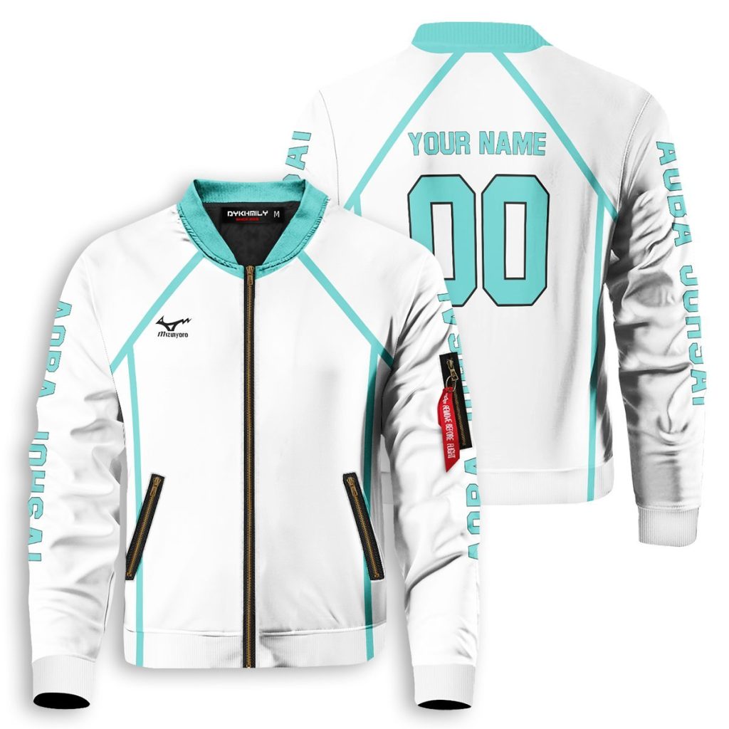 personalized team aoba johsai bomber jacket 292872 - Anime Jacket Shop