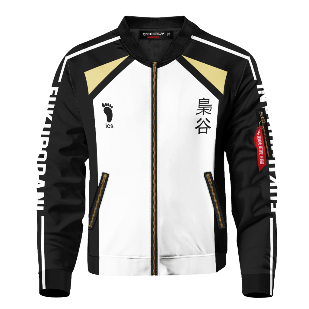 personalized team fukurodani bomber jacket 727206 - Anime Jacket Shop