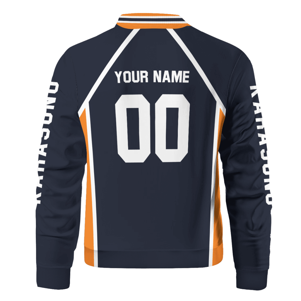 personalized team karasuno bomber jacket 276528 - Anime Jacket Shop