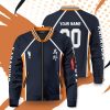 personalized team karasuno bomber jacket 905043 - Anime Jacket Shop