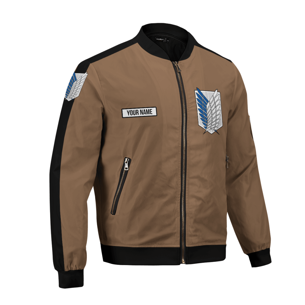 personalized team levi bomber jacket 133613 - Anime Jacket Shop