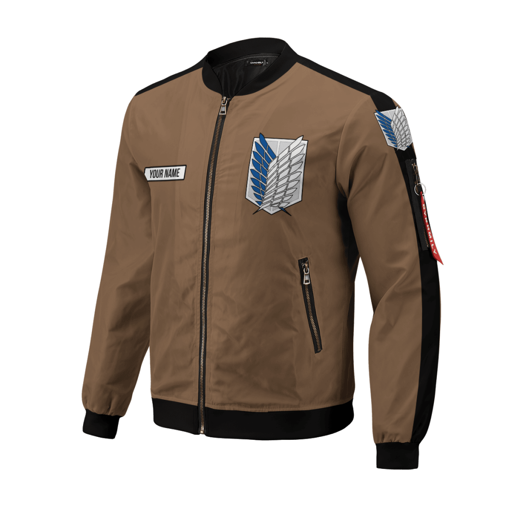 personalized team levi bomber jacket 335890 - Anime Jacket Shop