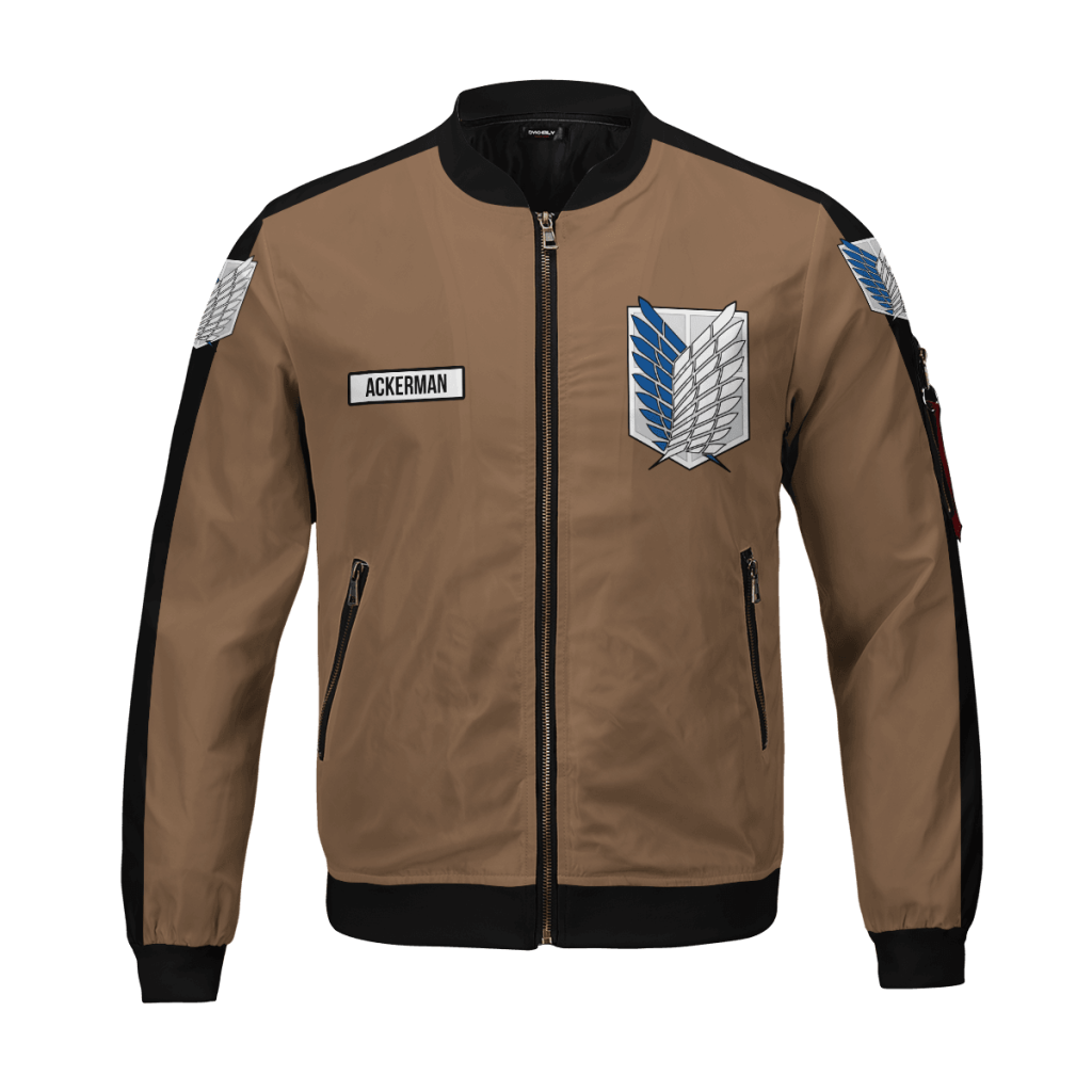 personalized team levi bomber jacket 362087 - Anime Jacket Shop