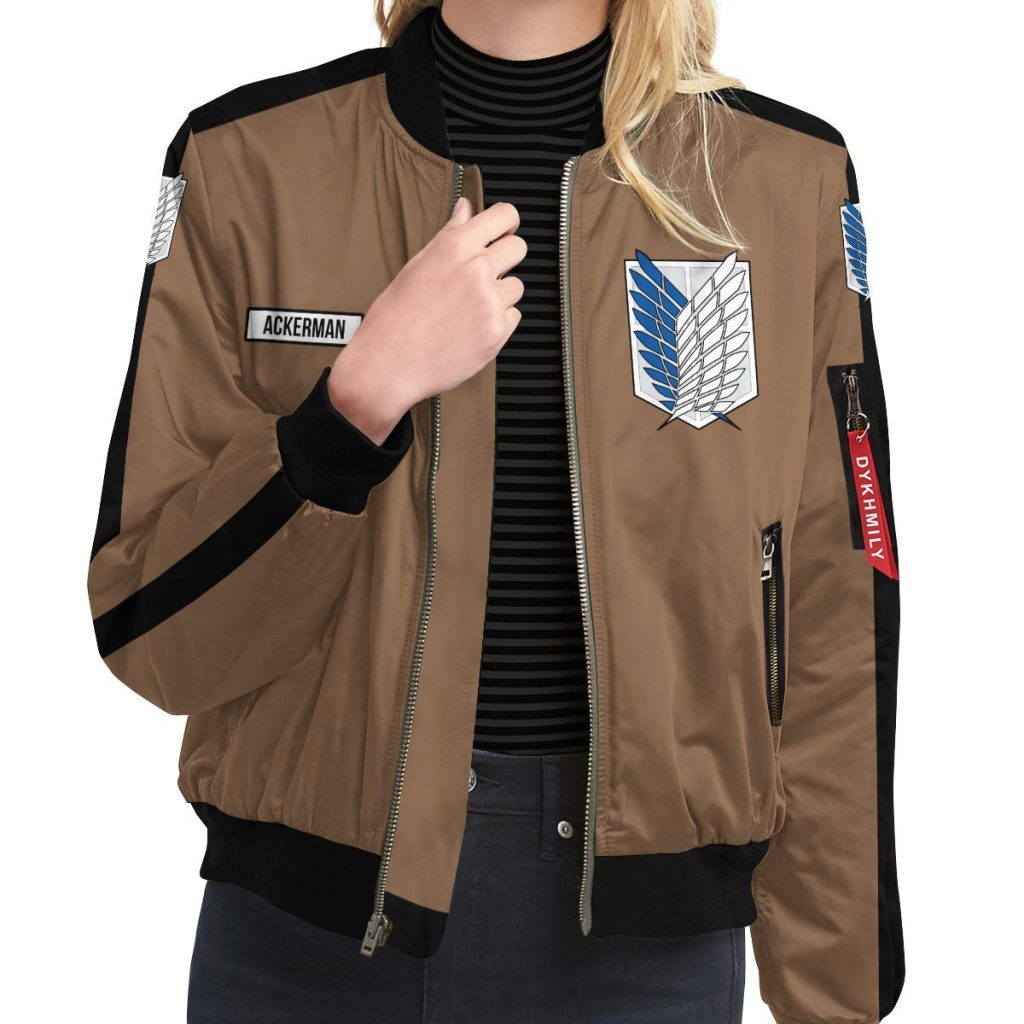 personalized team levi bomber jacket 945826 - Anime Jacket Shop