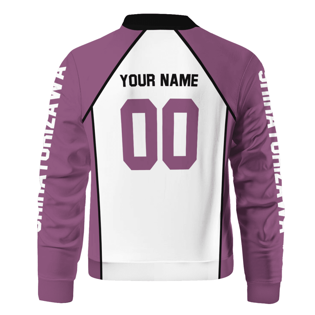 personalized team shiratorizawa bomber jacket 507647 - Anime Jacket Shop