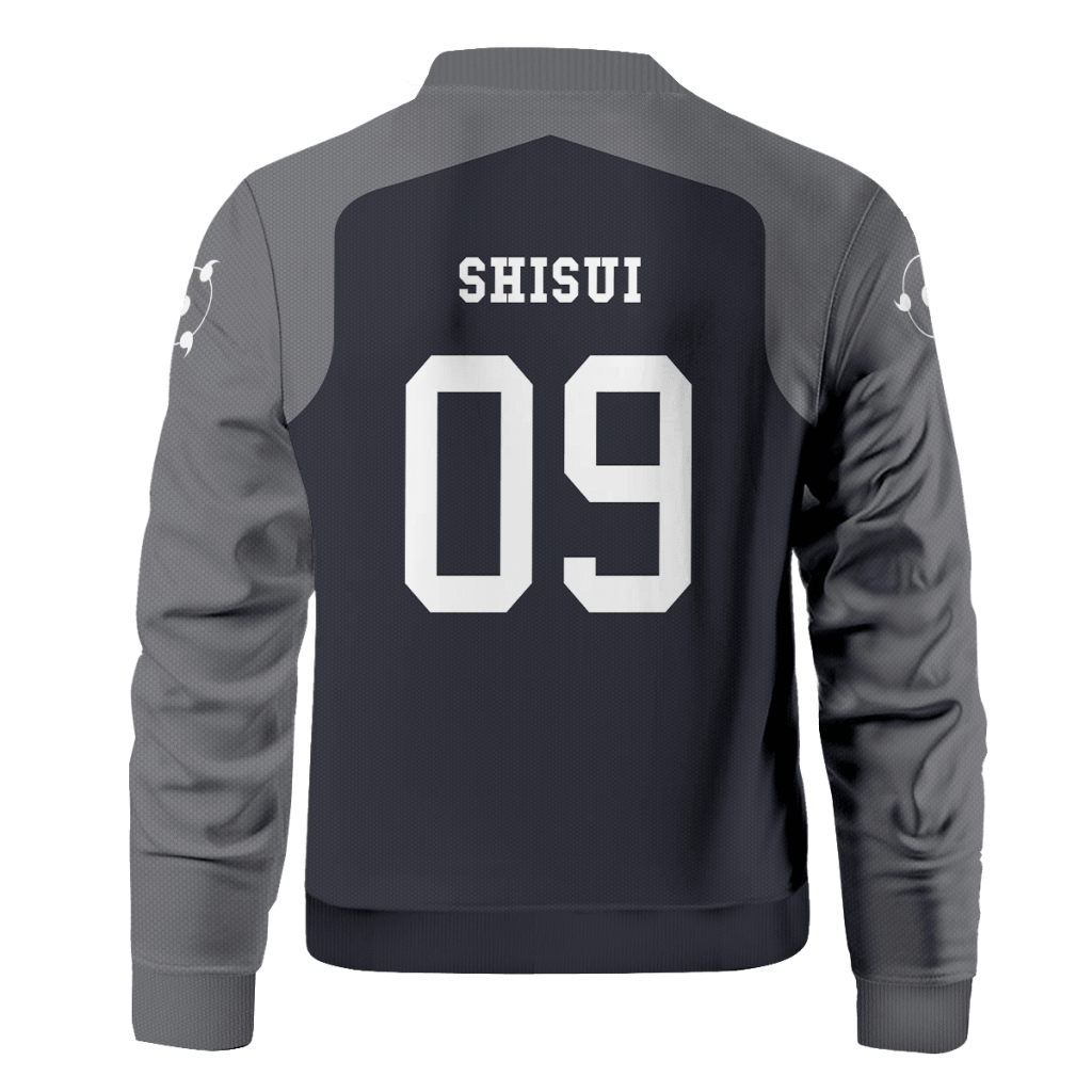 personalized uchiha fire bomber jacket 957261 - Anime Jacket Shop