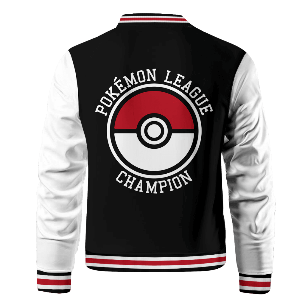 pokemon league bomber jacket 581180 - Anime Jacket Shop