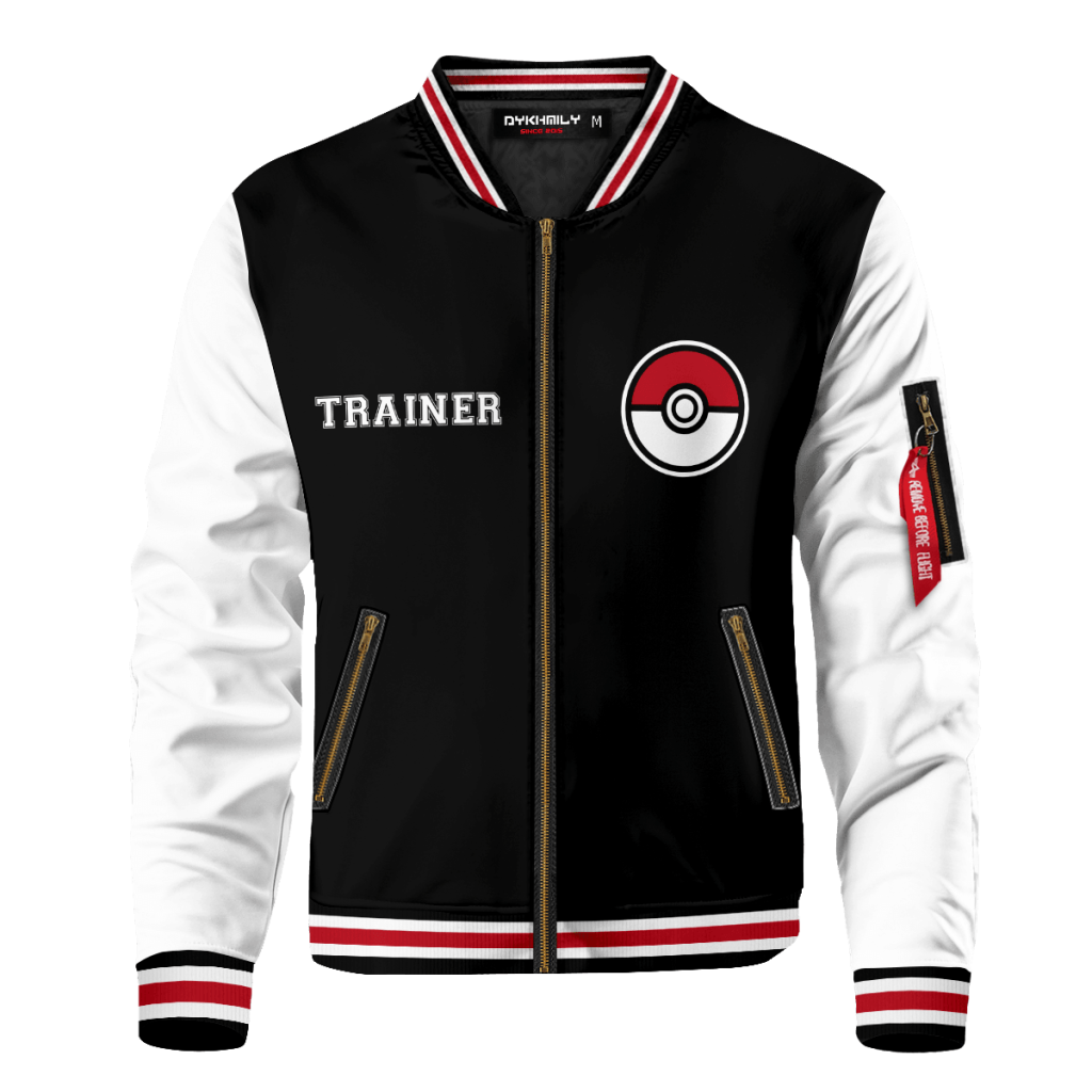 pokemon league bomber jacket 847659 - Anime Jacket Shop