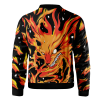 raging kurama bomber jacket 507426 - Anime Jacket Shop