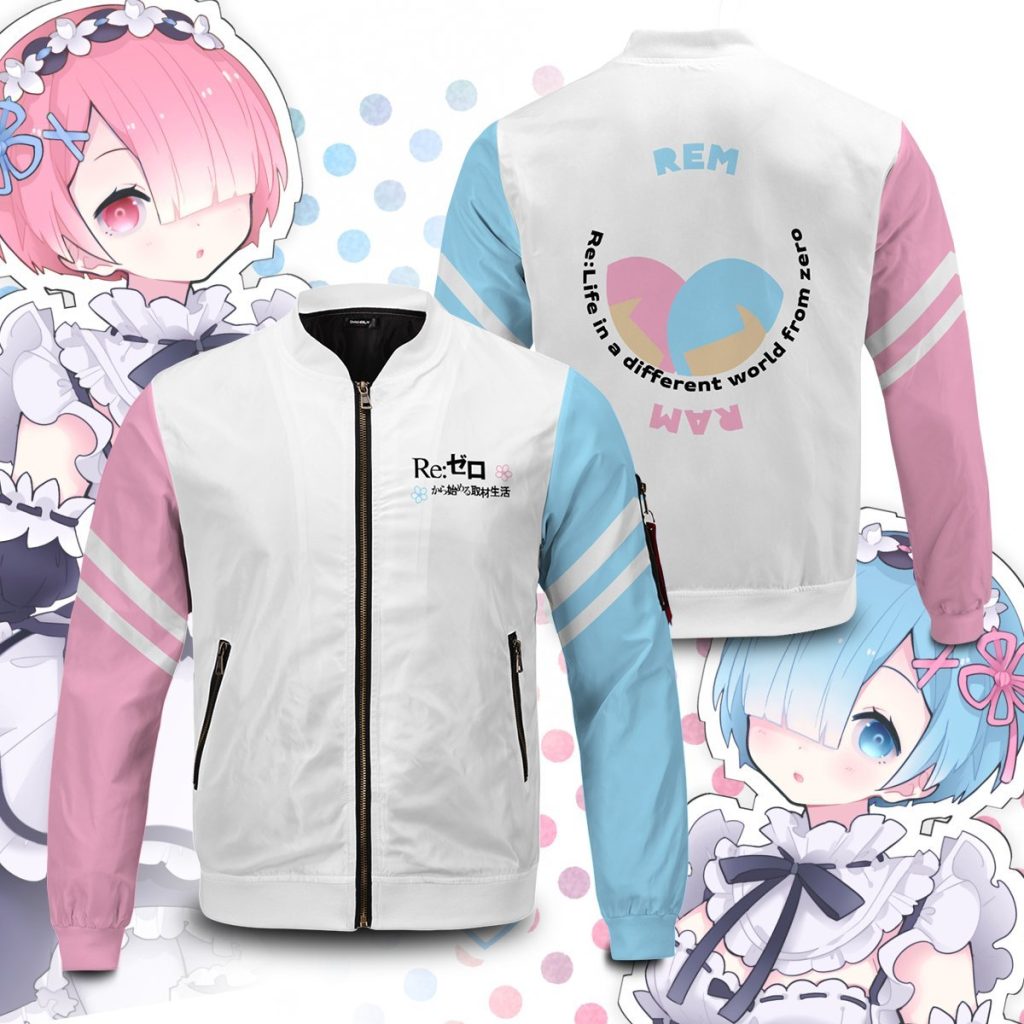 re zero rem ram bomber jacket 484263 - Anime Jacket Shop