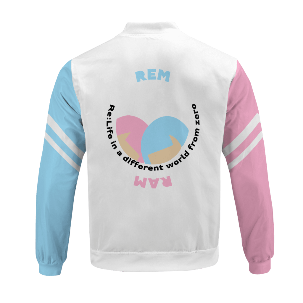 re zero rem ram bomber jacket 518854 - Anime Jacket Shop