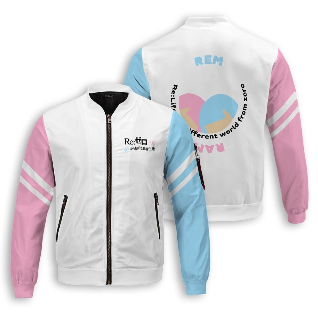 re zero rem ram bomber jacket 746664 - Anime Jacket Shop