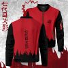 red sage bomber jacket 112587 - Anime Jacket Shop