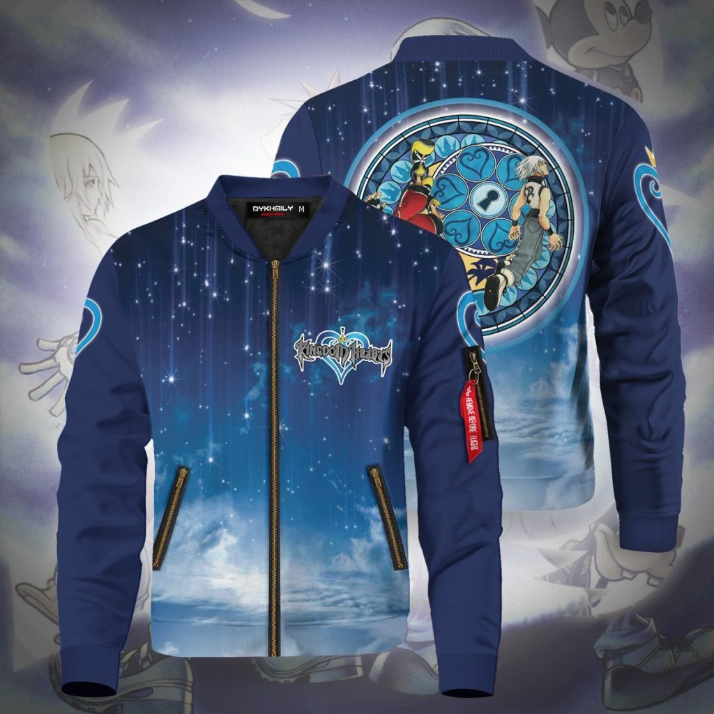 riku and sora bomber jacket 276115 - Anime Jacket Shop