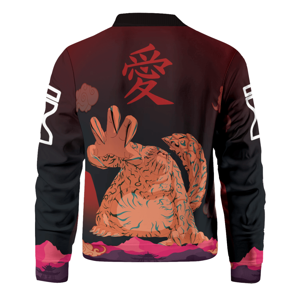 sand demon bomber jacket 110044 - Anime Jacket Shop