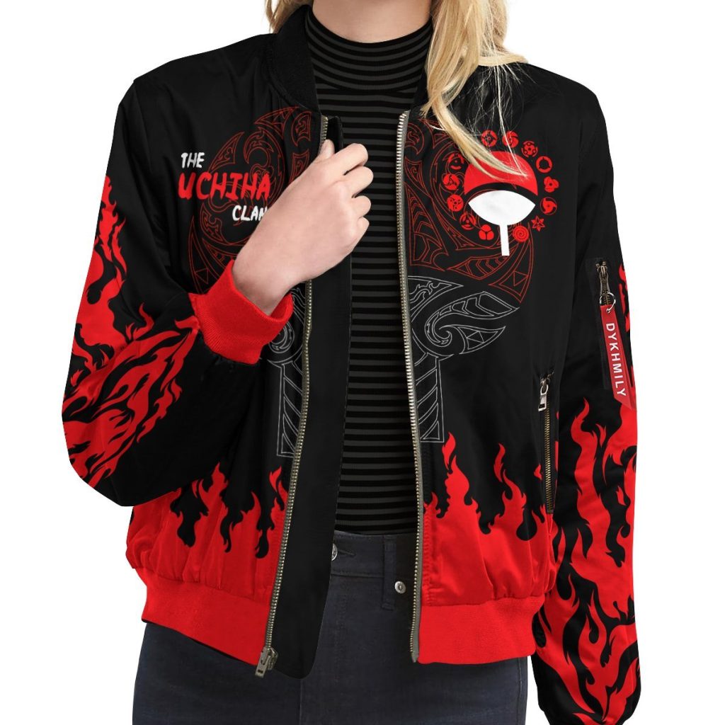 scorching uchiha bomber jacket 187585 - Anime Jacket Shop