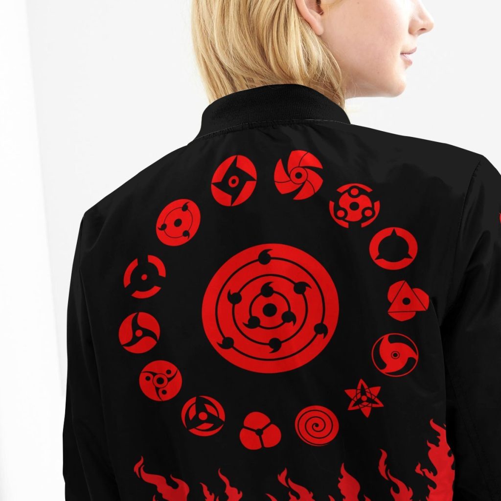 scorching uchiha bomber jacket 480601 - Anime Jacket Shop