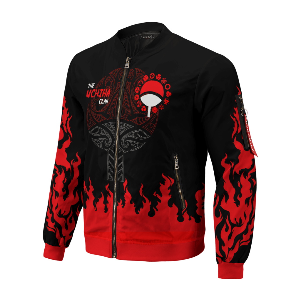 scorching uchiha bomber jacket 943600 - Anime Jacket Shop