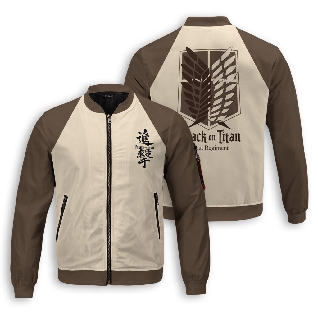 scout regiment bomber jacket 215009 - Anime Jacket Shop