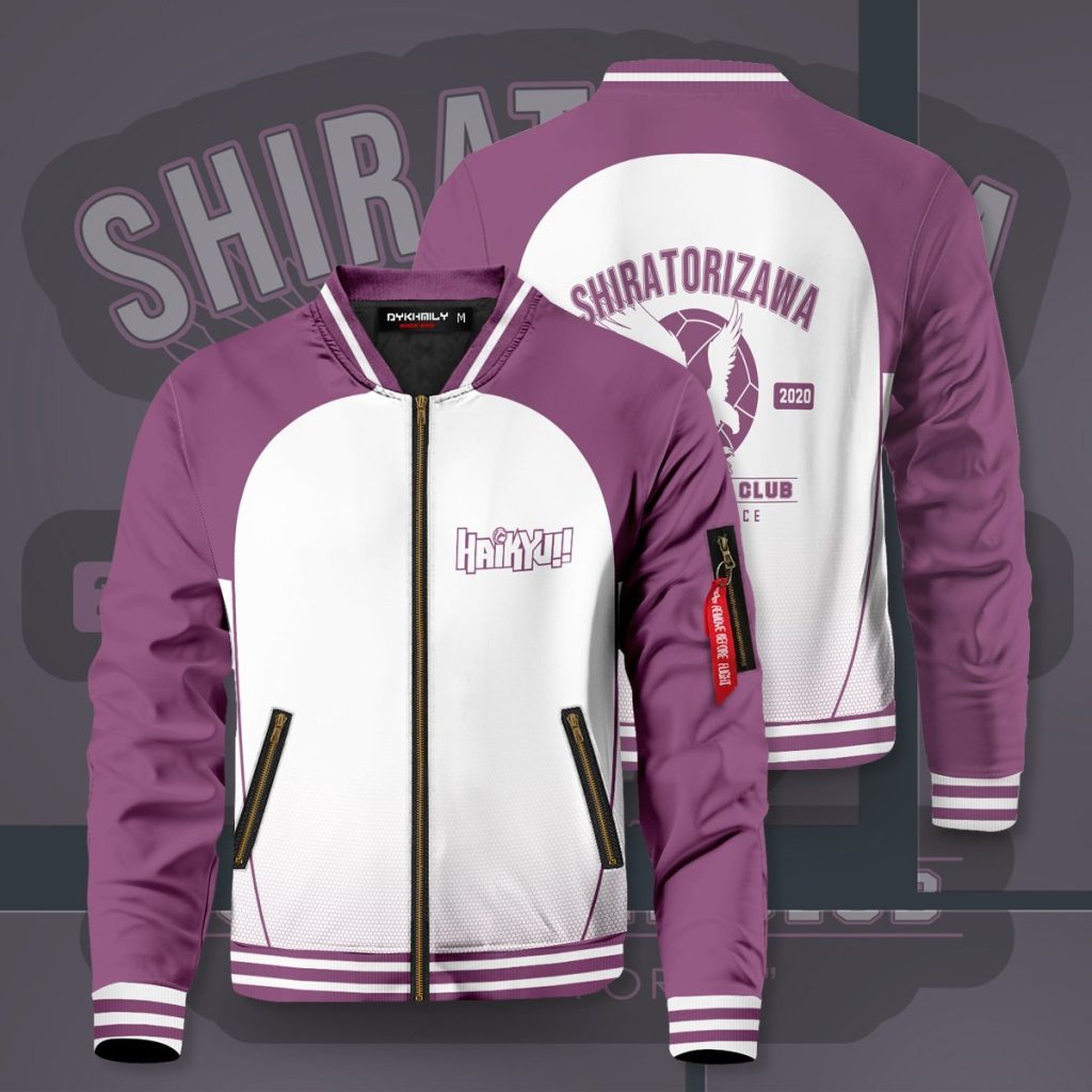 shiratorizawa intense force bomber jacket 793545 - Anime Jacket Shop