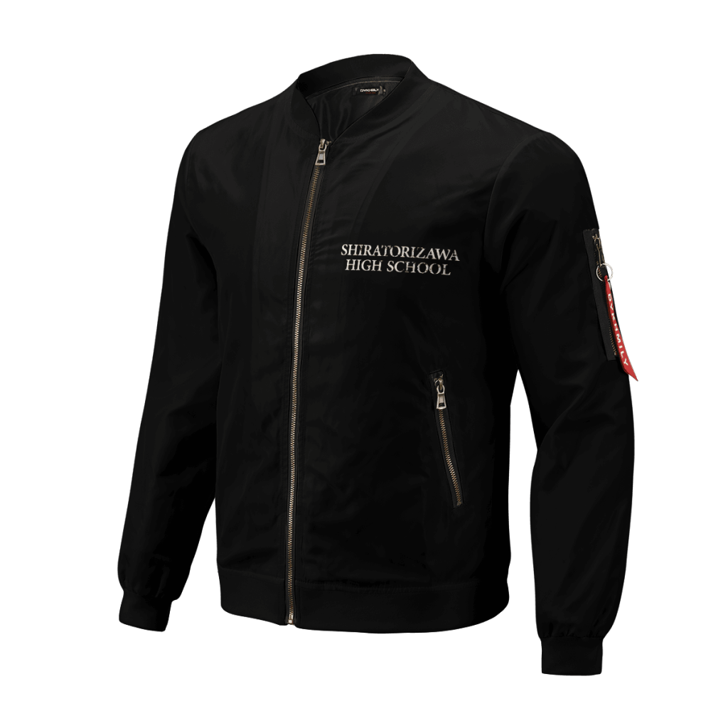 shiratorizawa rally bomber jacket 311682 - Anime Jacket Shop