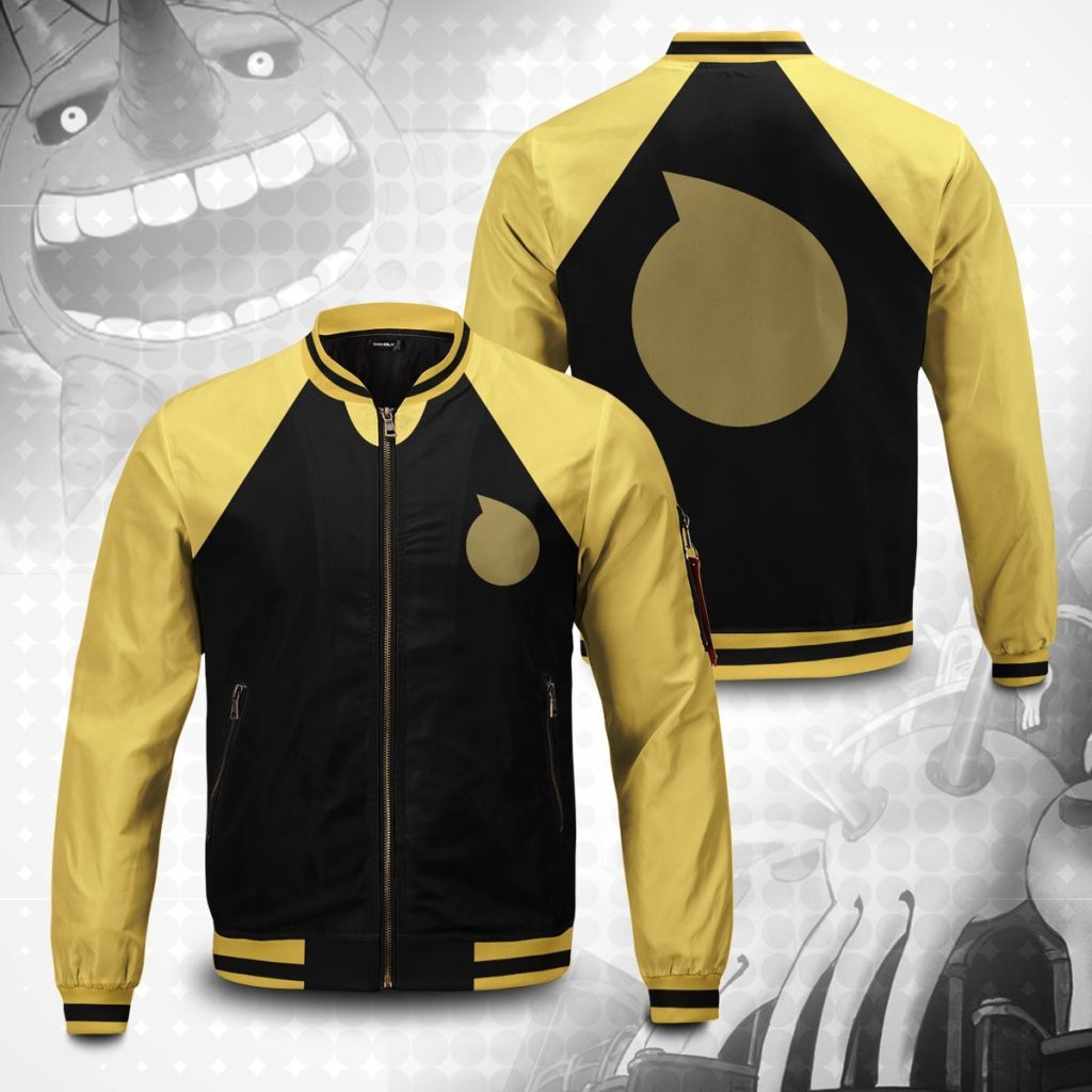 soul eater evans bomber jacket 133489 - Anime Jacket Shop