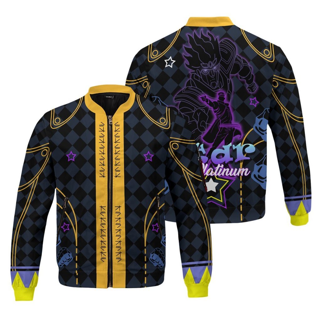 star platinum bomber jacket 463090 - Anime Jacket Shop