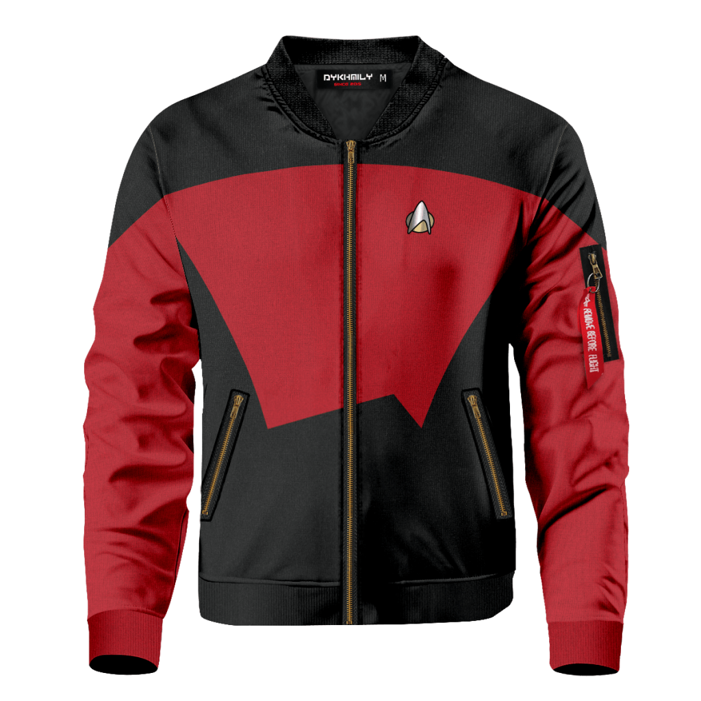 starfleet command division bomber jacket 105541 - Anime Jacket Shop