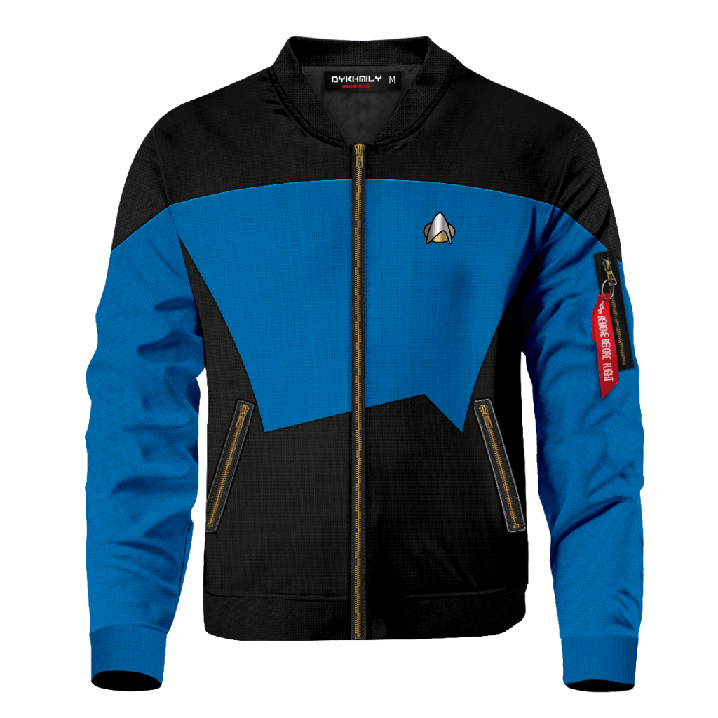 starfleet science division bomber jacket 750432 - Anime Jacket Shop