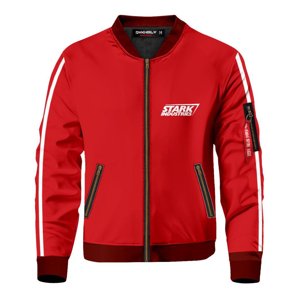 stark industries bomber jacket 209621 - Anime Jacket Shop