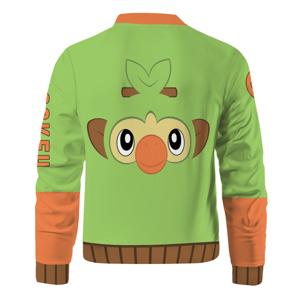 starter grookey bomber jacket 491585 - Anime Jacket Shop