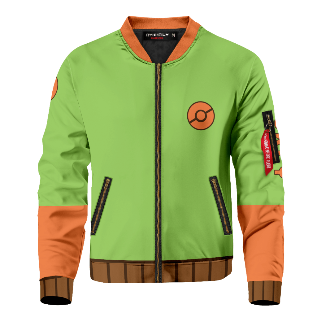 starter grookey bomber jacket 881609 - Anime Jacket Shop