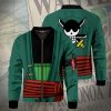 strongest swordsman zoro bomber jacket 759112 - Anime Jacket Shop