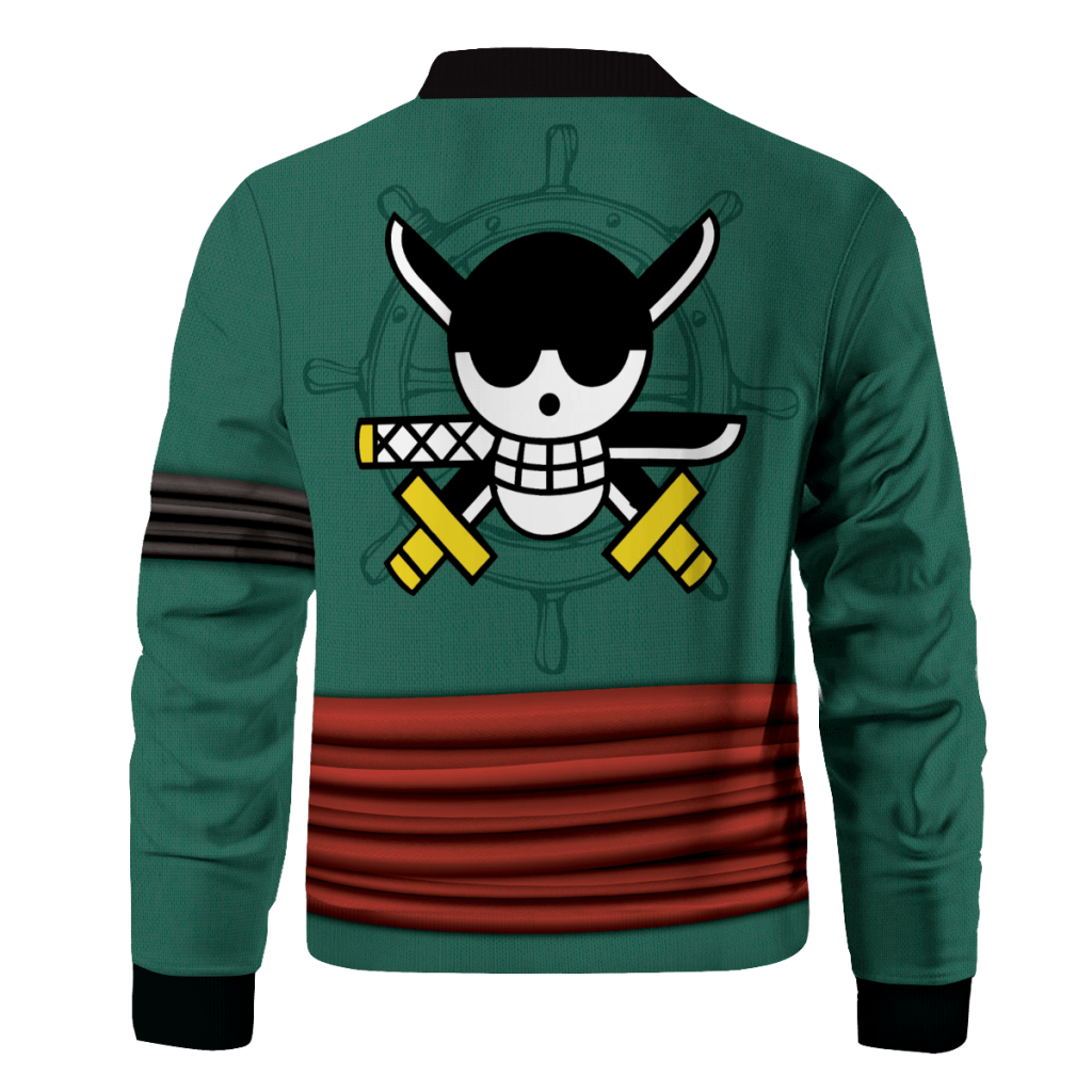 strongest swordsman zoro bomber jacket 958310 - Anime Jacket Shop