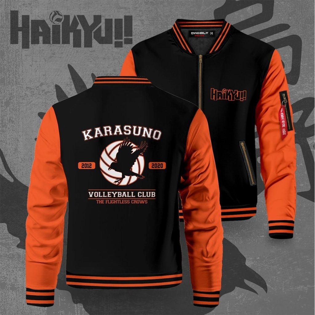 the flightless crows bomber jacket 773944 - Anime Jacket Shop