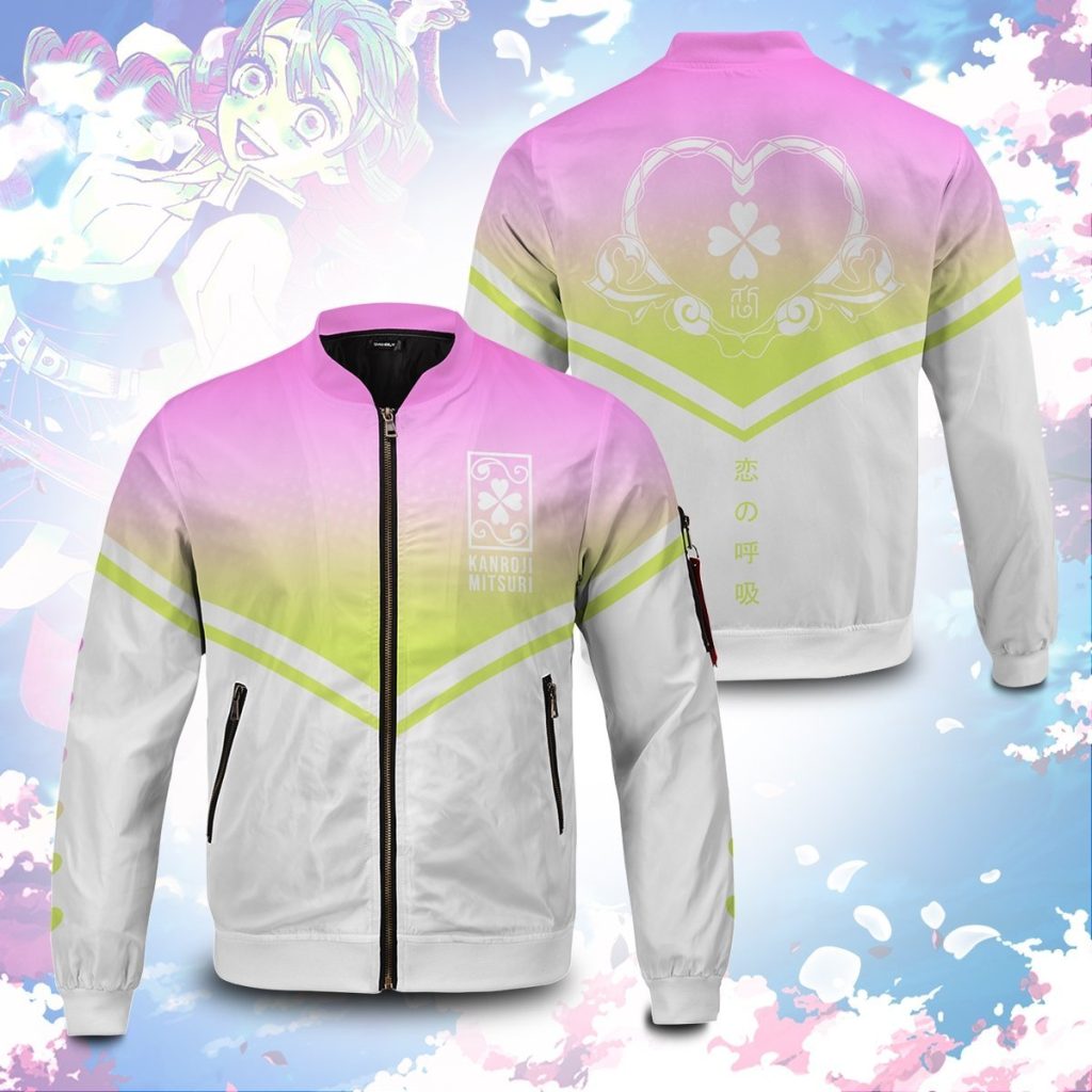 the love hashira bomber jacket 813502 - Anime Jacket Shop