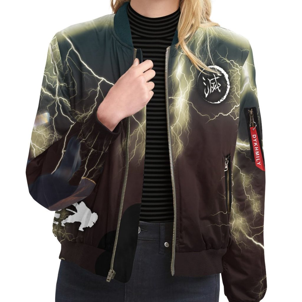 thunderclap flash style bomber jacket 347733 - Anime Jacket Shop