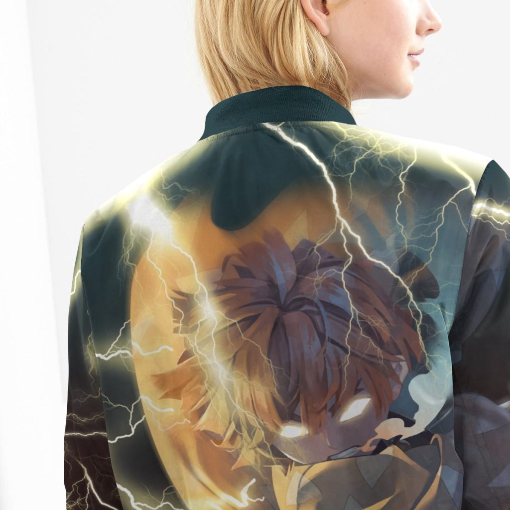 thunderclap flash style bomber jacket 423327 - Anime Jacket Shop