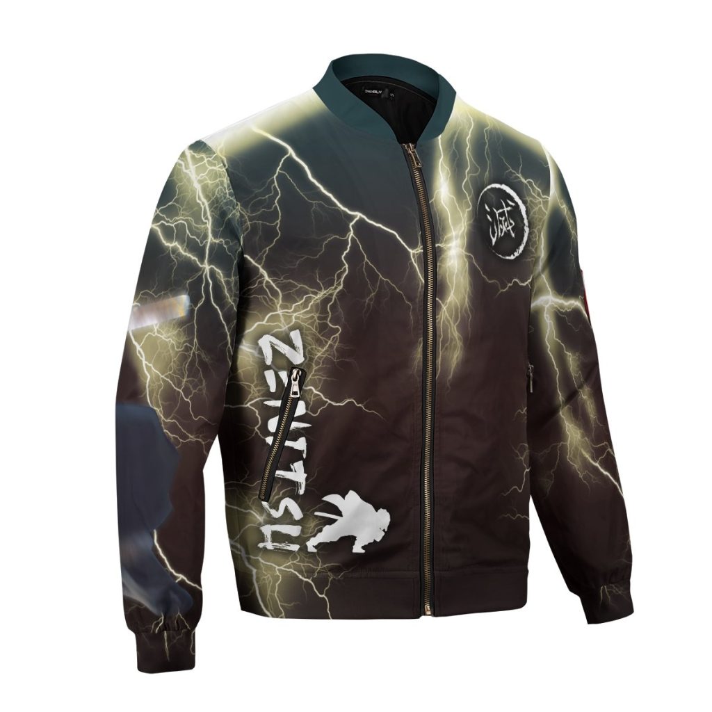 thunderclap flash style bomber jacket 541008 - Anime Jacket Shop